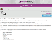 Tablet Screenshot of microlynx.net
